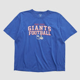 New York Giants Reebok 2010s T-shirt - Blue Vintage - Fanatics