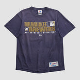 Milwaukee Brewers Majestic 2008 T-shirt Outlet