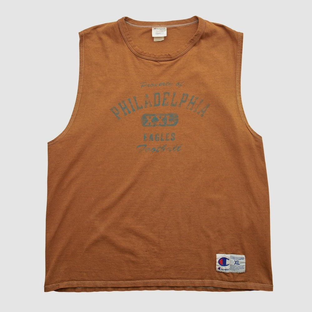 Philadelphia Eagles Champion 90s Tank - Clay Vintage - Fanatics