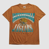 Jacksonville Jaguars Hanes 90s T-shirt - Clay Vintage - Fanatics