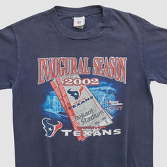 Houston Texans NFL 2002 T-shirt - Navy Vintage - Fanatics