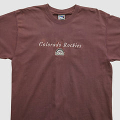 Colorado Rockies Pro Player 90s T-shirt Discount