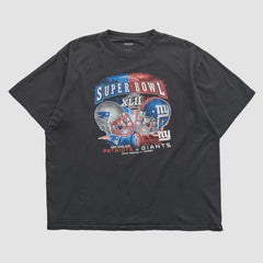 Super Bowl XLII Reebok 2008 T-shirt - Black Vintage - Fanatics