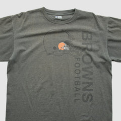 Cleveland Browns NFL 2010s T-shirt - Dark Heather Gray Vintage - Fanatics