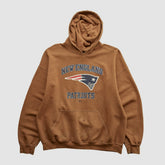 New England Patriots NFL 2000s Hooded Pullover Sweatshirt - Clay Vintage - Fanatics