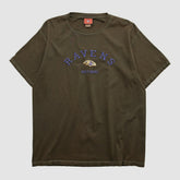 Baltimore Ravens NFL 2000s T-shirt - Brown Vintage - Fanatics