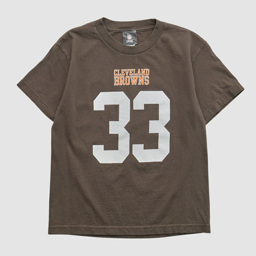 Cleveland Browns NFL 2010s T-shirt - Brown - Yth L Real Vintage - Fanatics