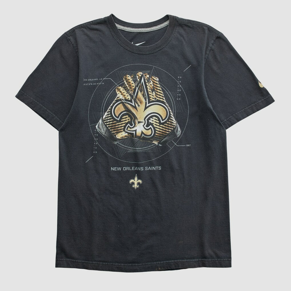 New Orleans Saints 2010s T-shirt - Black Vintage - Fanatics