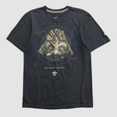 New Orleans Saints 2010s T-shirt - Black Vintage - Fanatics