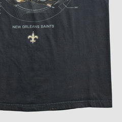 New Orleans Saints 2010s T-shirt - Black Vintage - Fanatics