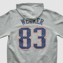 New England Patriots Reebok 2000s Hooded Pullover Sweatshirt - Heather Gray Vintage - Fanatics