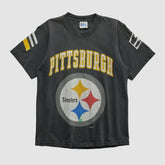 Pittsburgh Steelers Pro Player 90s T-shirt - Black Vintage - Fanatics