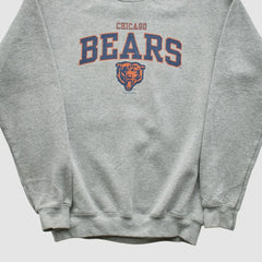 Chicago Bears Gildan 1999 Pullover Sweatshirt - Heather Gray - Yth L Real Vintage - Fanatics