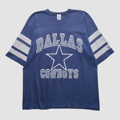 Dallas Cowboys Logo 7 90s T-shirt - Navy Vintage - Fanatics