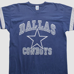 Dallas Cowboys Logo 7 90s T-shirt - Navy Vintage - Fanatics