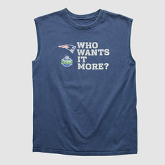 New England Patriots 2007 Tank - Navy Vintage - Fanatics