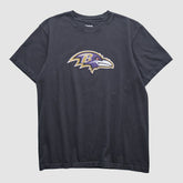Baltimore Ravens Reebok 2000s T-shirt - Black Vintage - Fanatics