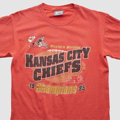 Kansas City Chiefs Lee 1995 T-shirt - Red Vintage - Fanatics