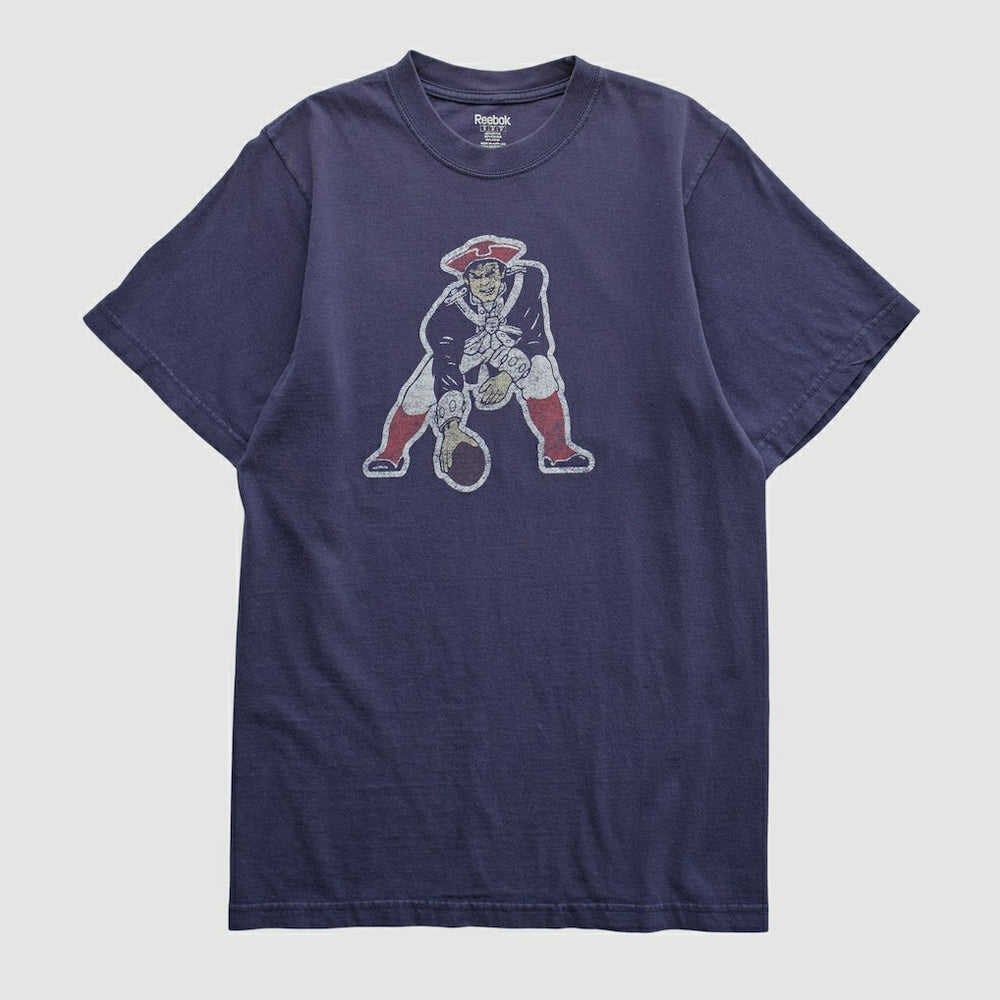 New England Patriots Reebok 2000s T-shirt - Navy Vintage - Fanatics