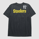 Pittsburgh Steelers Reebok 2000s T-shirt - Black Vintage - Fanatics
