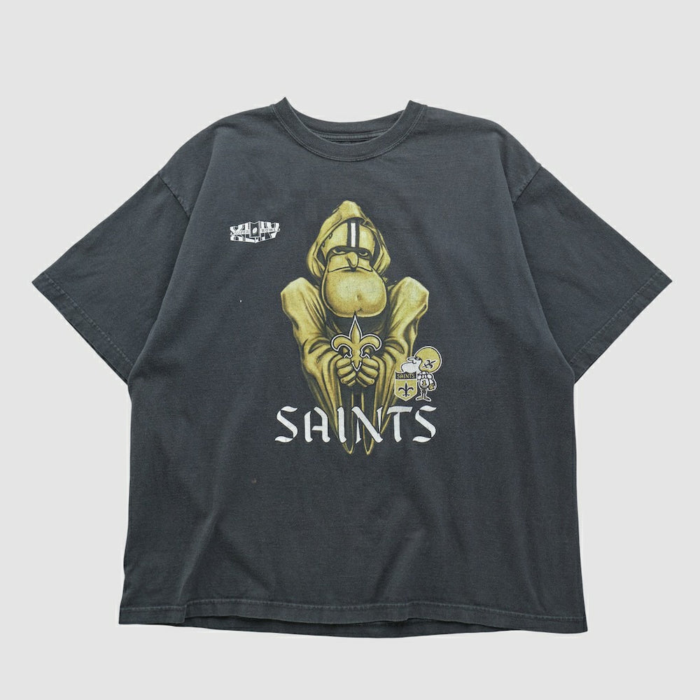 New Orleans Saints Reebok 2010 T-shirt - Black Vintage - Fanatics