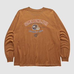 Super Bowl XLII 2008 Long Sleeve T-shirt - Clay Vintage - Fanatics
