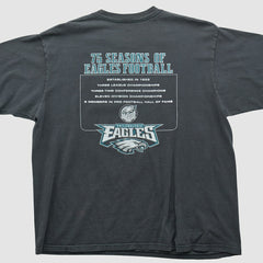Philadelphia Eagles Reebok 2007 T-shirt - Black Vintage - Fanatics