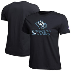 Utah Mammoth Champion Women's Wordmark Lockup T-Shirt - Black | NHL near me