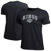 Los Angeles Kings Champion Women's Arch Mascot Logo T-Shirt - Black | NHL online