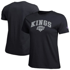 Los Angeles Kings Champion Women's Arch Mascot Logo T-Shirt - Black | NHL online