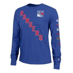 New York Rangers Champion Women's 2-Hit Long Sleeve T-Shirt - Royal | NHL discount
