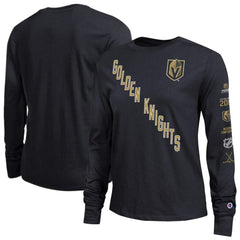 Vegas Golden Knights Champion Women's 2-Hit Long Sleeve T-Shirt - Black | NHL Lifestyle