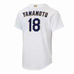 Yoshinobu Yamamoto Los Angeles Dodgers Nike Youth 2026 Gold Collection Home Replica Jersey Outlet
