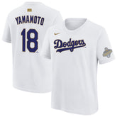 Yoshinobu Yamamoto Los Angeles Dodgers Nike Youth 2026 Gold Collection Name & Number T-Shirt Sale