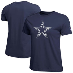Dallas Cowboys Champion Women's Logo T-Shirt - Navy - NFL