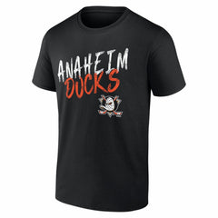Anaheim Ducks Big & Tall Hustle Personalized Name & Number T-Shirt - Black | NHL near me