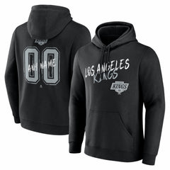 Los Angeles Kings Big & Tall Hustle Personalized Name & Number Hoodie - Black | NHL near me