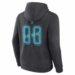 Seattle Kraken Hustle Personalized Name & Number Hoodie - Charcoal | NHL discount