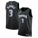 Nike Jaden McDaniels Minnesota Timberwolves Unisex Swingman Jersey Classic Edition Black