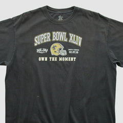 New Orleans Saints 2010 T-shirt - Black Vintage - Fanatics