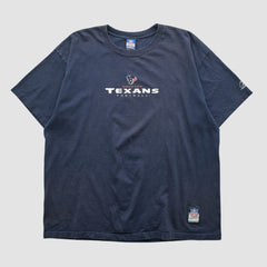 Houston Texans Reebok 2000s T-shirt - Navy Vintage - Fanatics