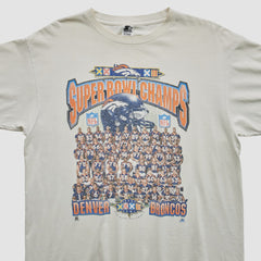 Denver Broncos Starter 1998 T-shirt - White Vintage - Fanatics