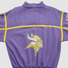 Minnesota Vikings 90s 1/4 Zip Sweatshirt - Purple Vintage - Fanatics