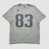 New England Patriots Reebok 2012 T-shirt - Heather Gray Vintage - Fanatics