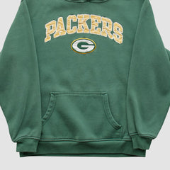 Green Bay Packers NFL 2000s Hooded Pullover Sweatshirt - Green Vintage - Fanatics