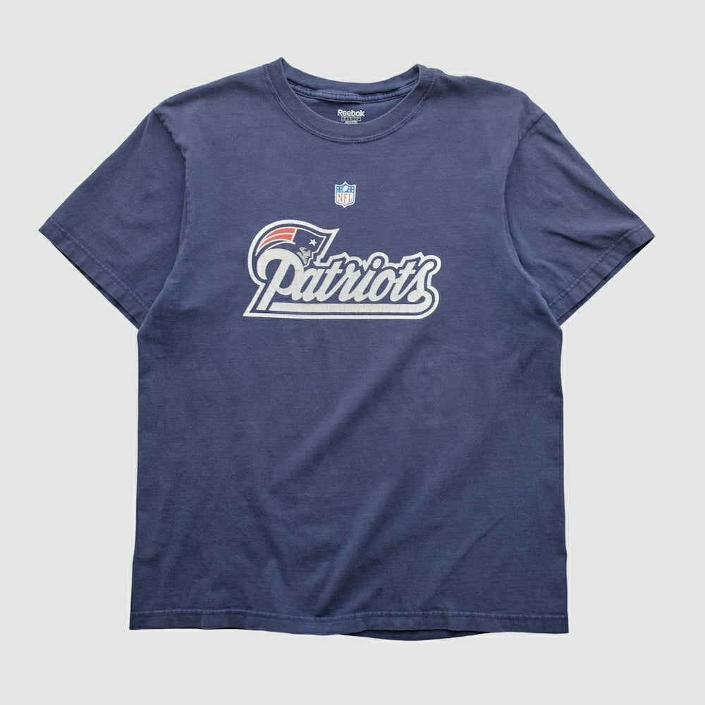 New England Patriots Reebok 2000s T-shirt - Navy Vintage - Fanatics