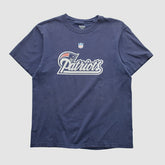New England Patriots Reebok 2000s T-shirt - Navy Vintage - Fanatics
