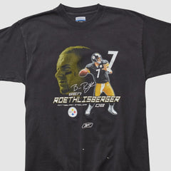 Pittsburgh Steelers Reebok 2008 T-shirt - Charcoal Vintage - Fanatics
