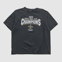 New Orleans Saints NFL 2010 T-shirt - Black Vintage - Fanatics