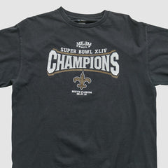 New Orleans Saints NFL 2010 T-shirt - Black Vintage - Fanatics